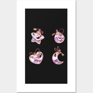 Demisexual potion sticker set Posters and Art